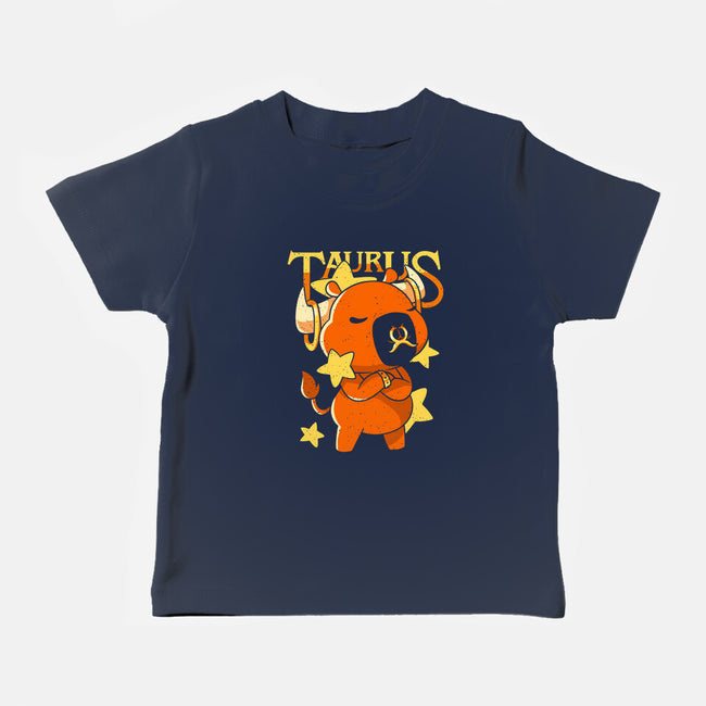 Capybara Taurus-Baby-Basic-Tee-mmandy