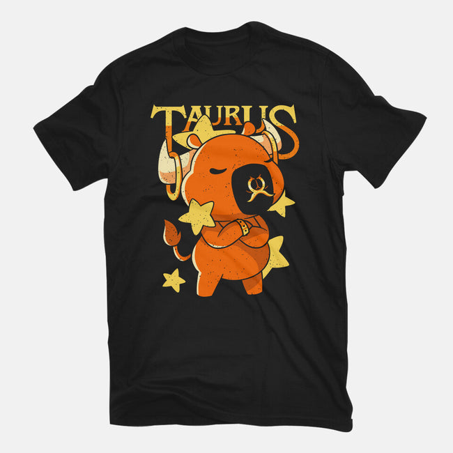 Capybara Taurus-Unisex-Basic-Tee-mmandy