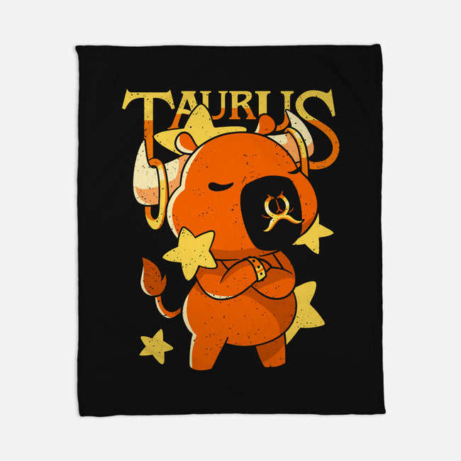 Capybara Taurus-None-Fleece-Blanket-mmandy