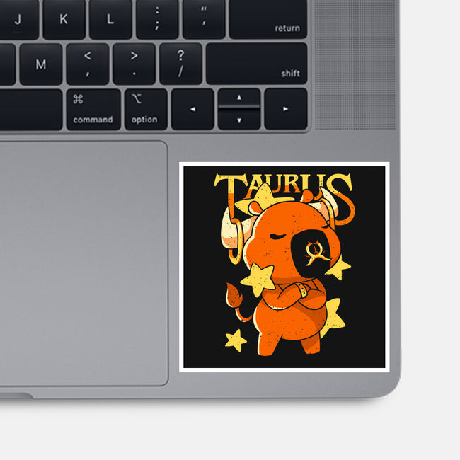 Capybara Taurus-None-Glossy-Sticker-mmandy