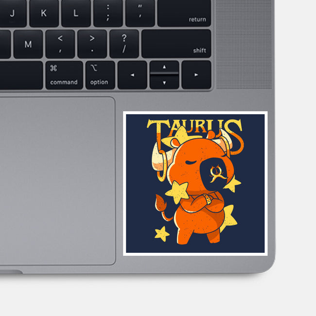 Capybara Taurus-None-Glossy-Sticker-mmandy