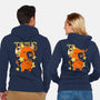 Capybara Taurus-Unisex-Zip-Up-Sweatshirt-mmandy