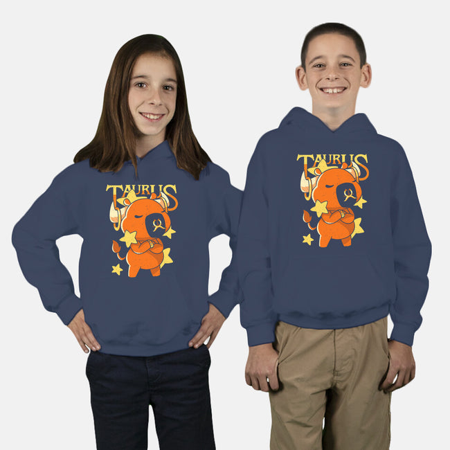 Capybara Taurus-Youth-Pullover-Sweatshirt-mmandy
