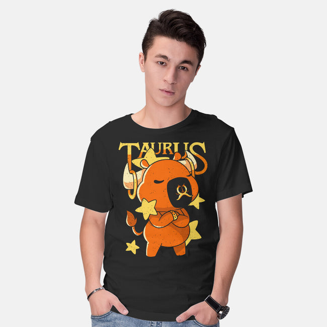 Capybara Taurus-Mens-Basic-Tee-mmandy