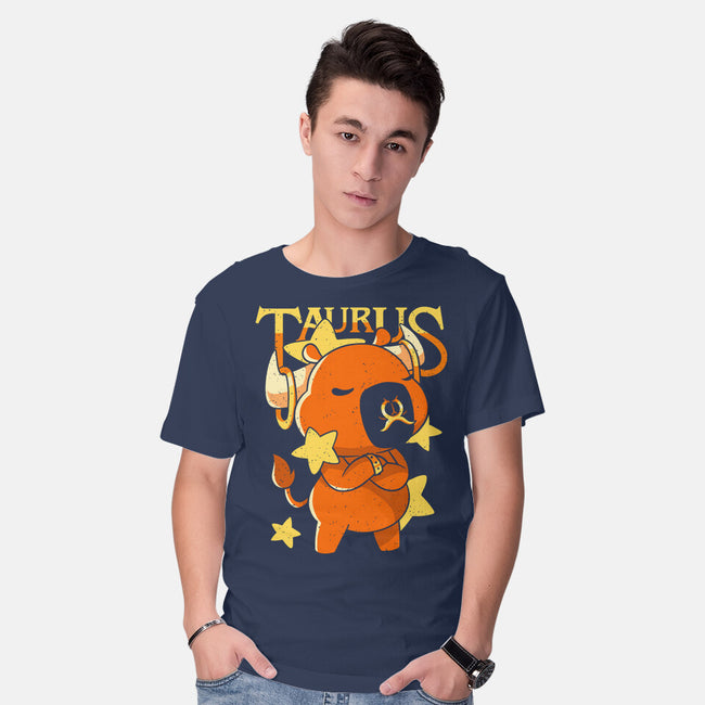 Capybara Taurus-Mens-Basic-Tee-mmandy