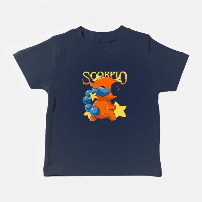 Capybara Scorpio-Baby-Basic-Tee-mmandy