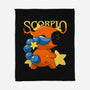 Capybara Scorpio-None-Fleece-Blanket-mmandy