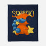 Capybara Scorpio-None-Fleece-Blanket-mmandy