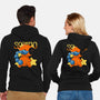 Capybara Scorpio-Unisex-Zip-Up-Sweatshirt-mmandy