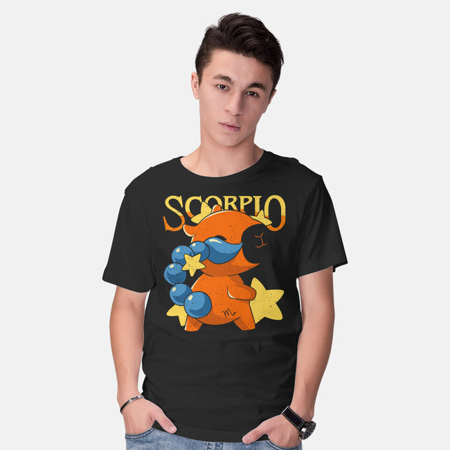 Capybara Scorpio-Mens-Basic-Tee-mmandy