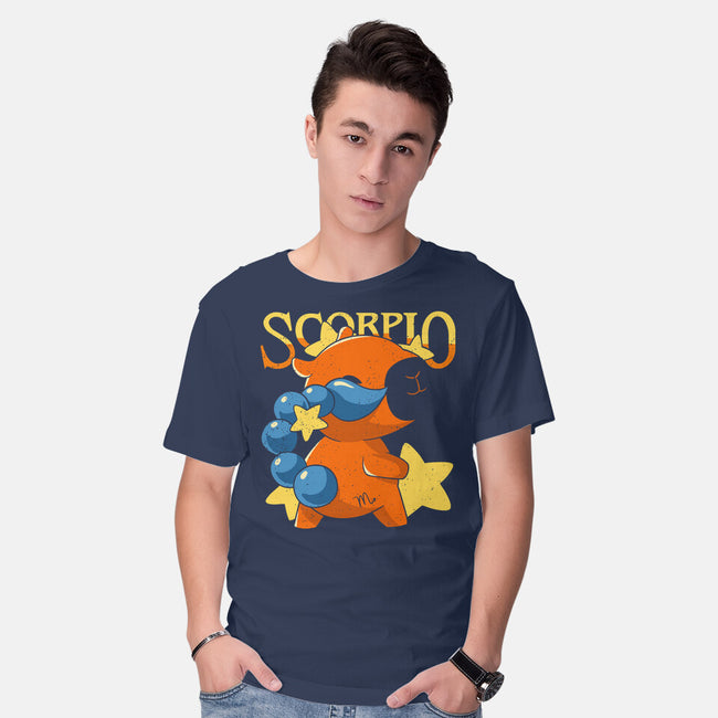 Capybara Scorpio-Mens-Basic-Tee-mmandy