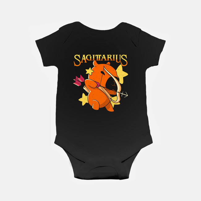 Capybara Sagittarius-Baby-Basic-Onesie-mmandy