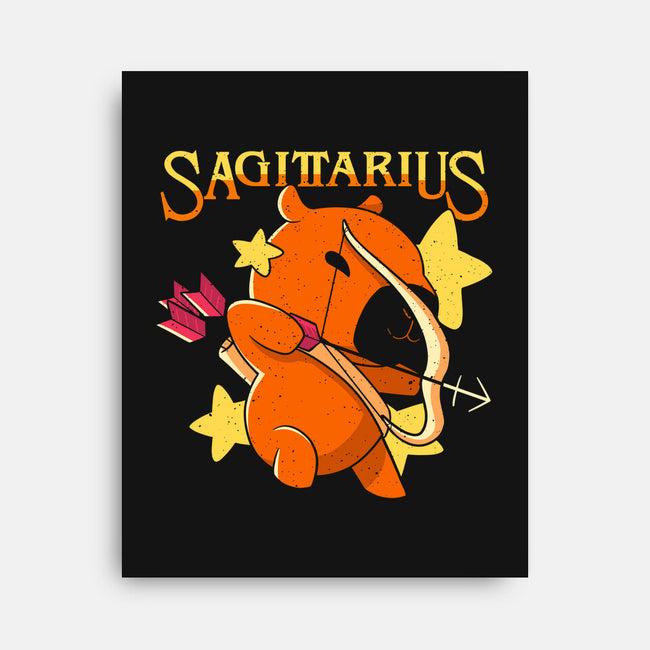 Capybara Sagittarius-None-Stretched-Canvas-mmandy