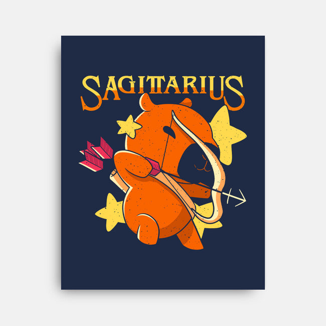 Capybara Sagittarius-None-Stretched-Canvas-mmandy