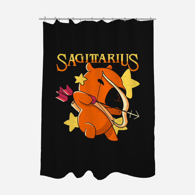 Capybara Sagittarius-None-Polyester-Shower Curtain-mmandy