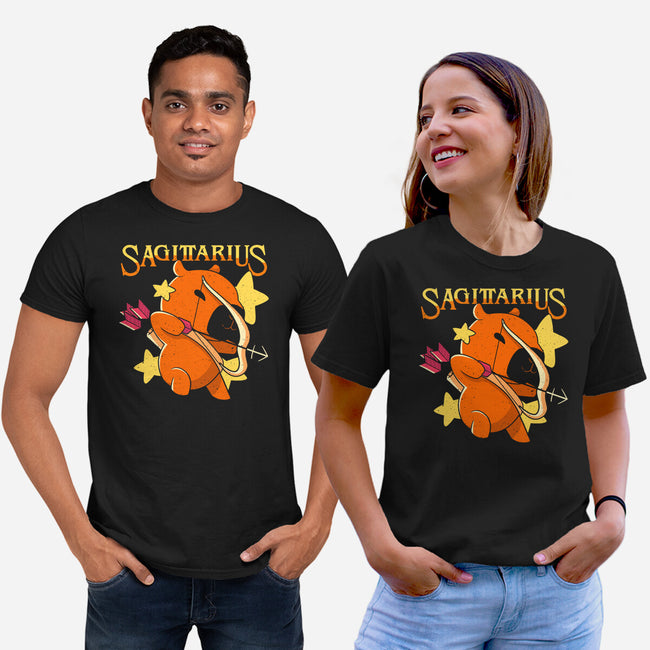 Capybara Sagittarius-Unisex-Basic-Tee-mmandy