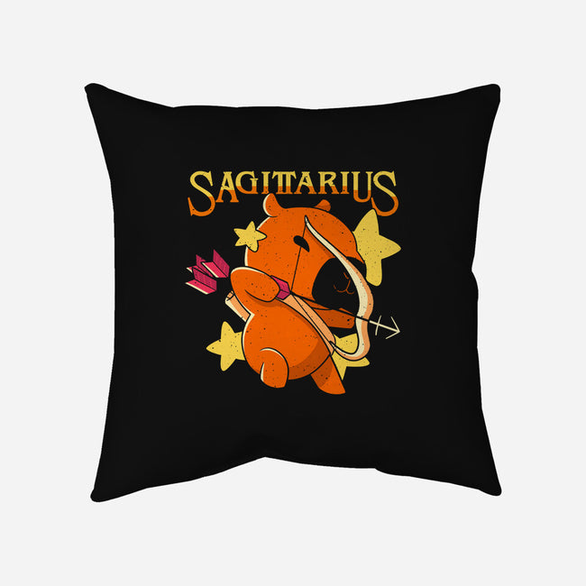 Capybara Sagittarius-None-Removable Cover w Insert-Throw Pillow-mmandy