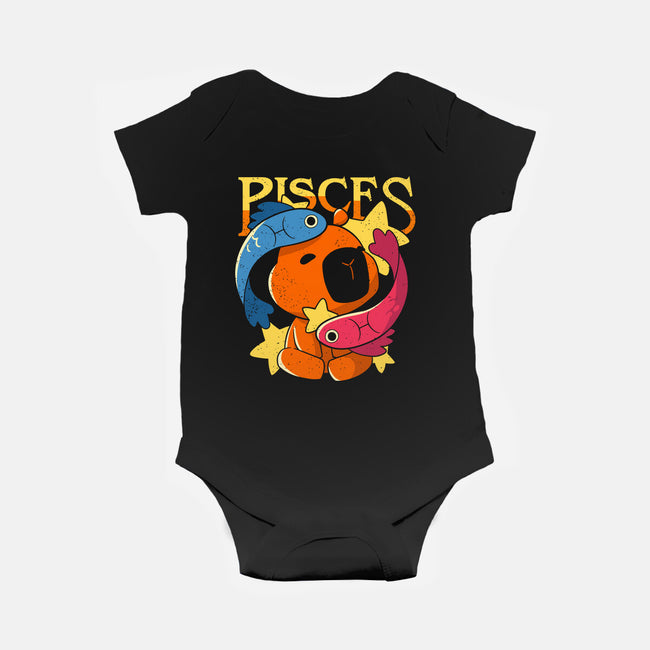 Capybara Pisces-Baby-Basic-Onesie-mmandy