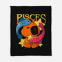 Capybara Pisces-None-Fleece-Blanket-mmandy