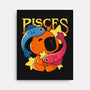 Capybara Pisces-None-Stretched-Canvas-mmandy