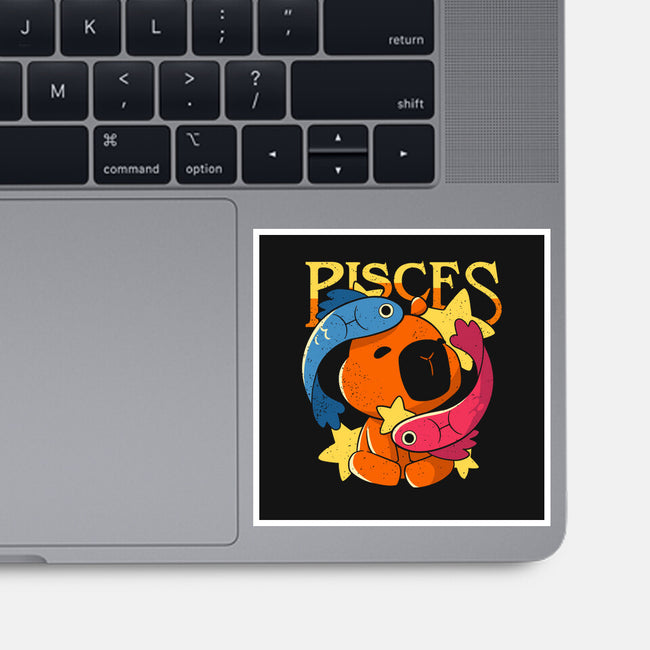 Capybara Pisces-None-Glossy-Sticker-mmandy