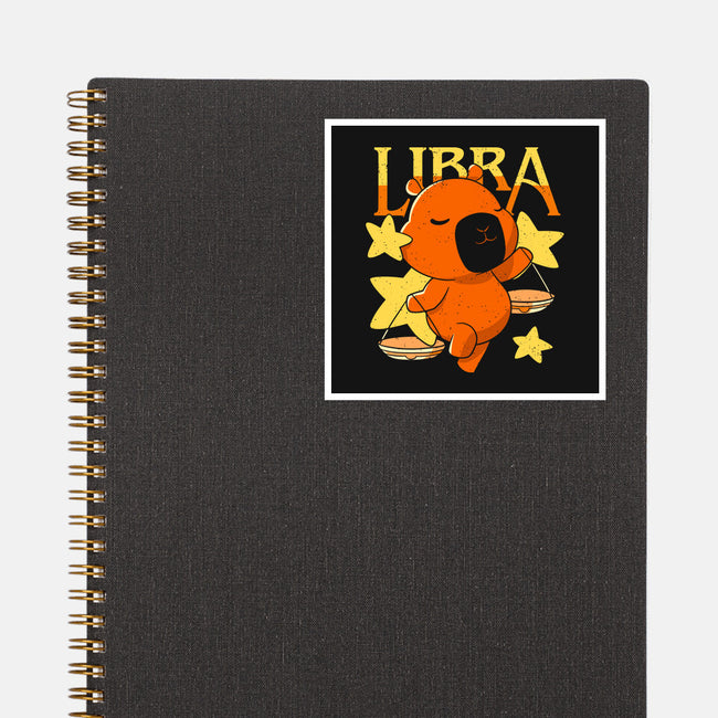 Capybara Libra-None-Glossy-Sticker-mmandy