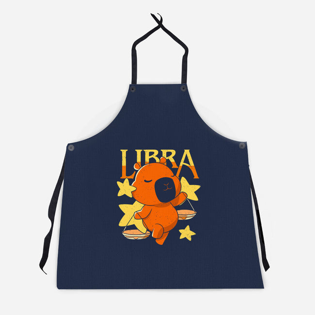 Capybara Libra-Unisex-Kitchen-Apron-mmandy