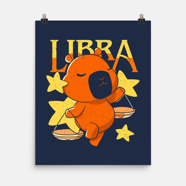 Capybara Libra-None-Matte-Poster-mmandy