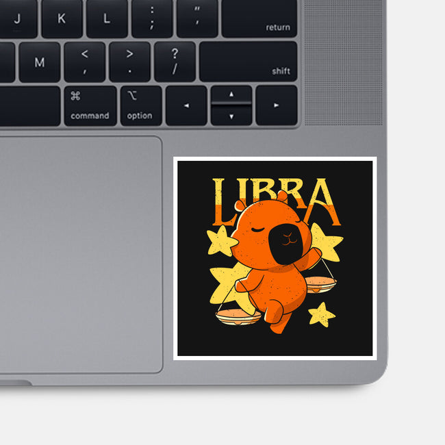 Capybara Libra-None-Glossy-Sticker-mmandy