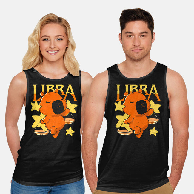 Capybara Libra-Unisex-Basic-Tank-mmandy