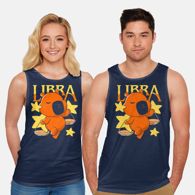 Capybara Libra-Unisex-Basic-Tank-mmandy