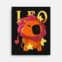Capybara Leo-None-Stretched-Canvas-mmandy