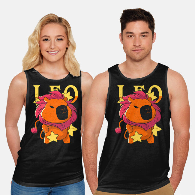 Capybara Leo-Unisex-Basic-Tank-mmandy