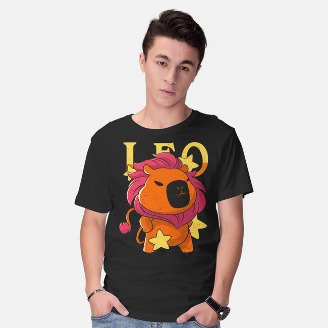 Capybara Leo-Mens-Basic-Tee-mmandy