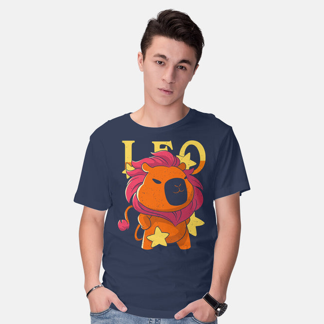 Capybara Leo-Mens-Basic-Tee-mmandy