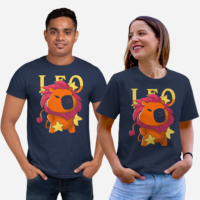 Capybara Leo-Unisex-Basic-Tee-mmandy