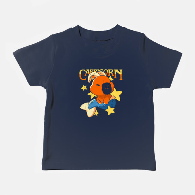 Capybara Capricorn-Baby-Basic-Tee-mmandy