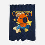 Capybara Capricorn-None-Polyester-Shower Curtain-mmandy