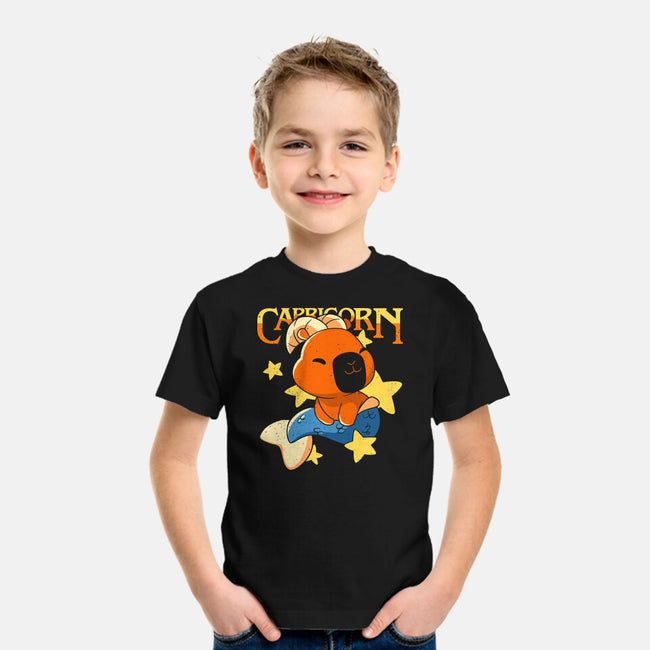 Capybara Capricorn-Youth-Basic-Tee-mmandy