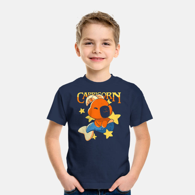 Capybara Capricorn-Youth-Basic-Tee-mmandy