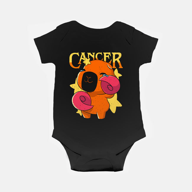 Capybara Cancer-Baby-Basic-Onesie-mmandy