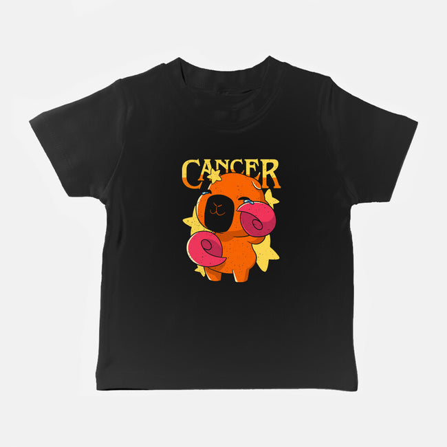 Capybara Cancer-Baby-Basic-Tee-mmandy