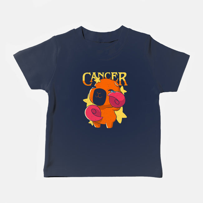 Capybara Cancer-Baby-Basic-Tee-mmandy