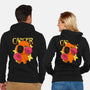 Capybara Cancer-Unisex-Zip-Up-Sweatshirt-mmandy