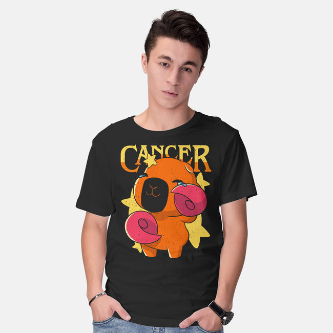 Capybara Cancer-Mens-Basic-Tee-mmandy