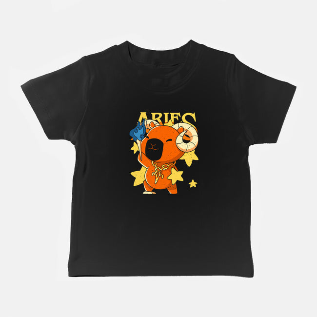 Capybara Aries-Baby-Basic-Tee-mmandy