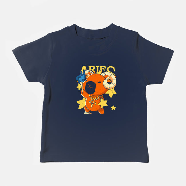 Capybara Aries-Baby-Basic-Tee-mmandy