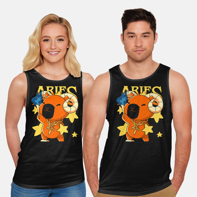 Capybara Aries-Unisex-Basic-Tank-mmandy