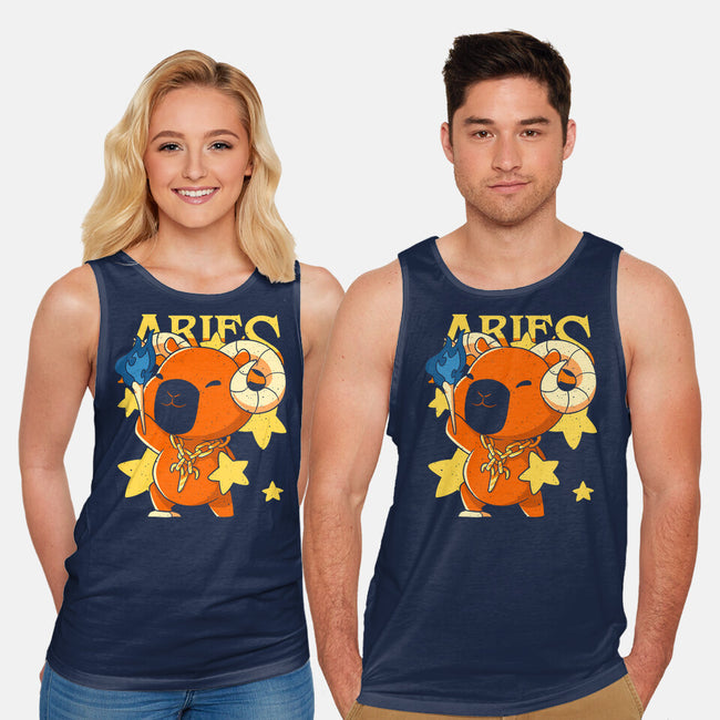 Capybara Aries-Unisex-Basic-Tank-mmandy