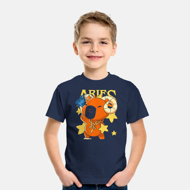 Capybara Aries-Youth-Basic-Tee-mmandy